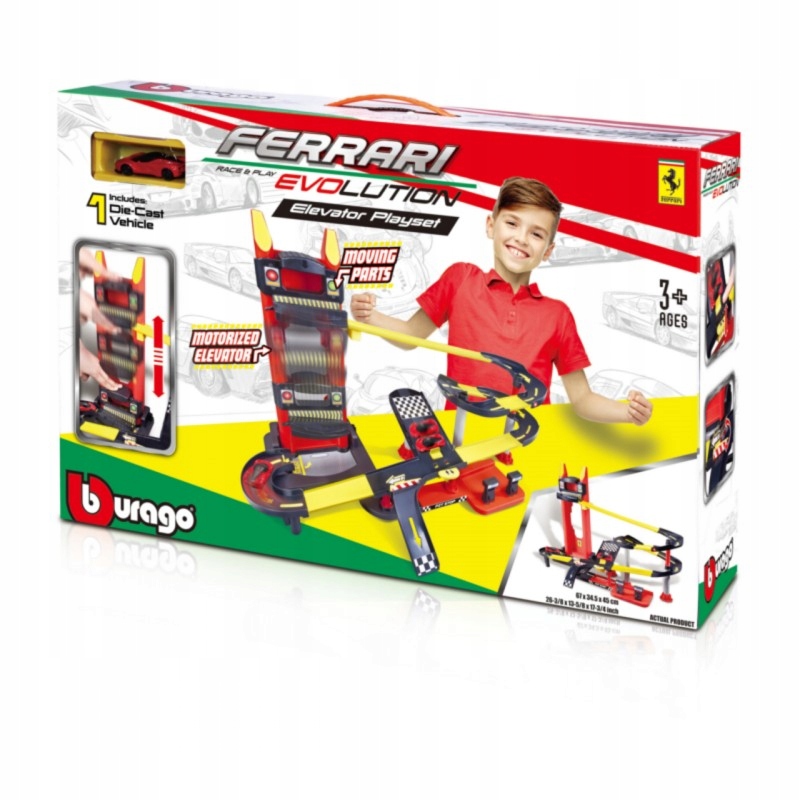 Bburago Ferrari Evolution Race & Play su liftu