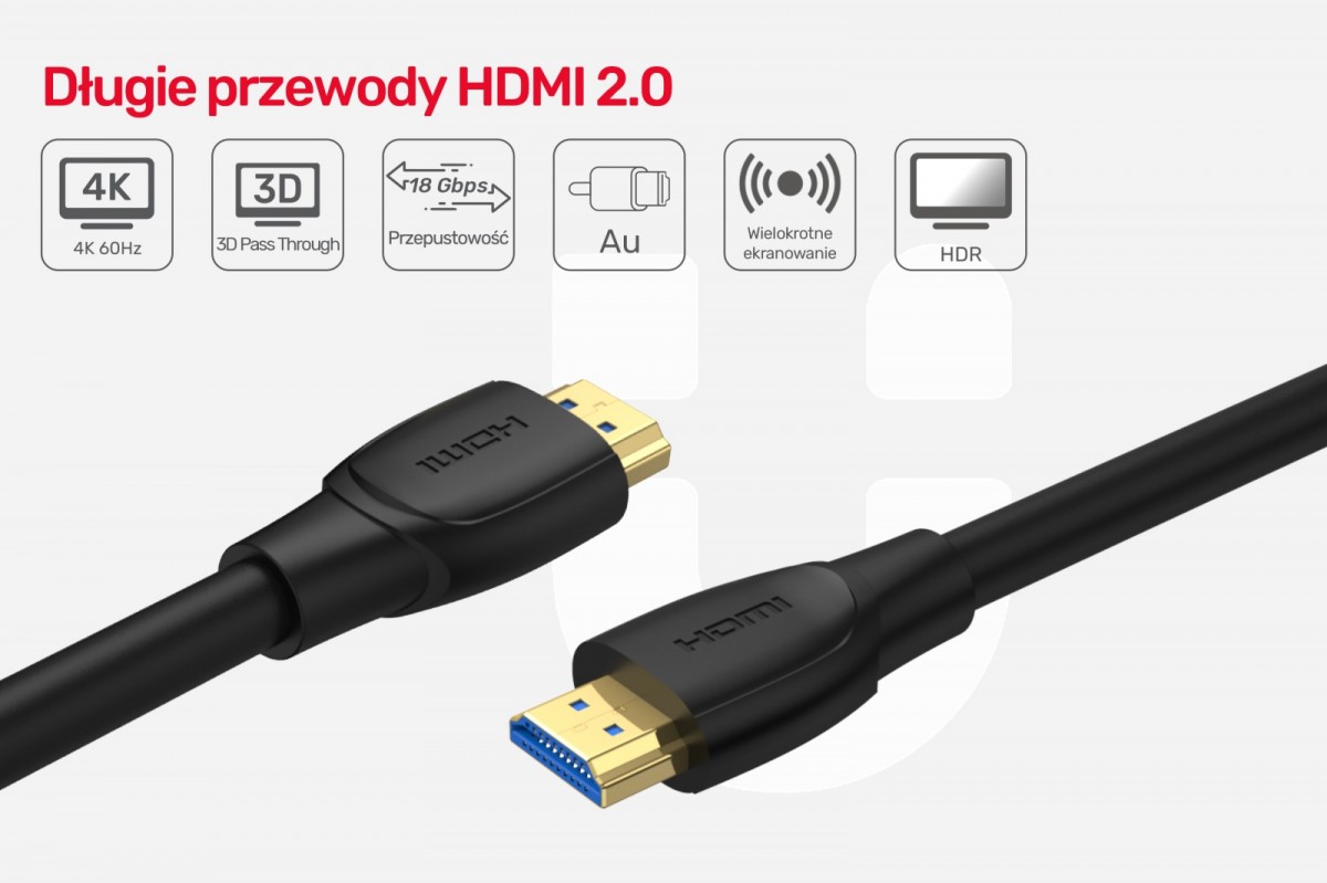 Hdmi laidas unitek, hdmi, 7 m
