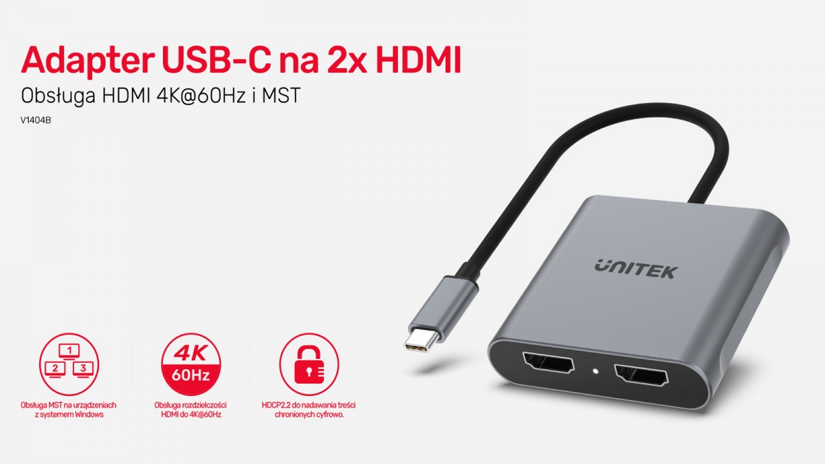 Unitek v1404b