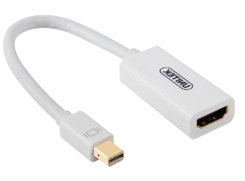Hdmi laidas unitek mini displayport male, hdmi type a female