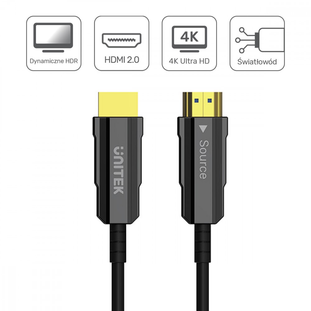 Hdmi laidas unitek hdmi, 10 m