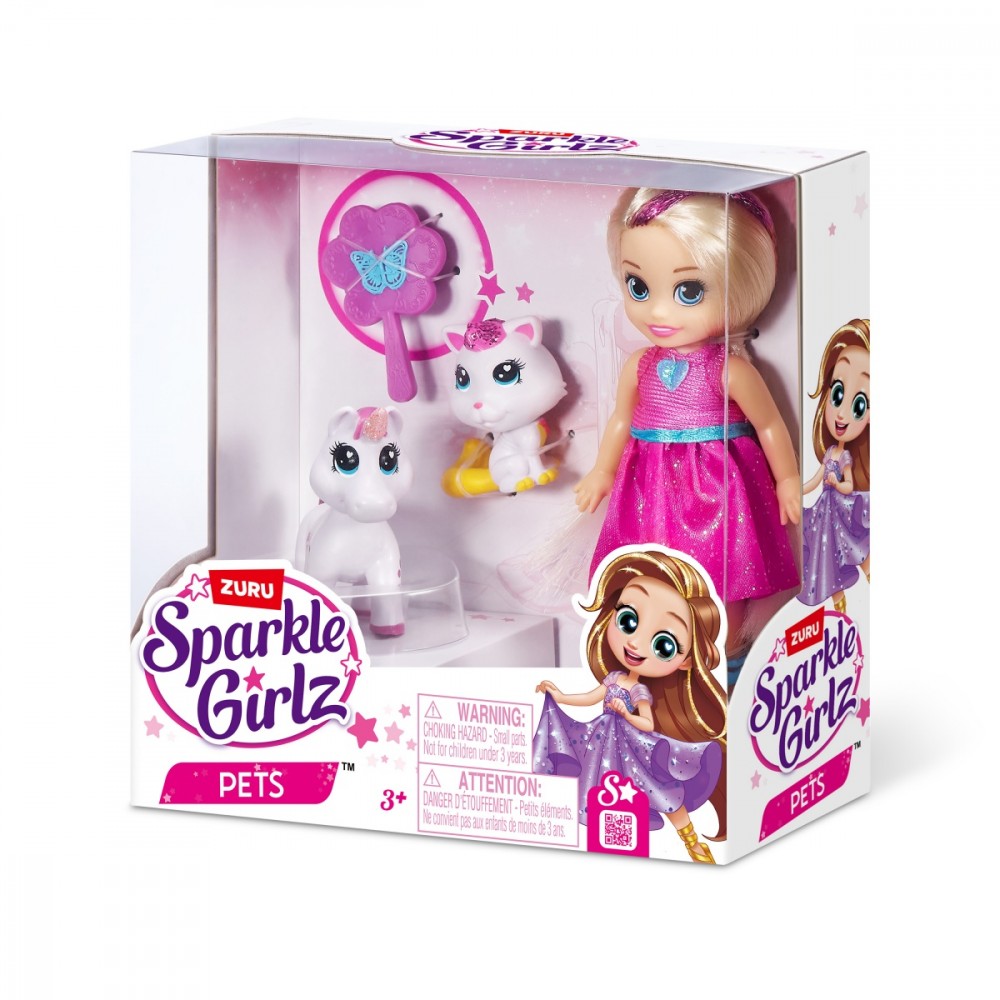 Lėlė burtininkė su vienaragiu bigbuy fun, 12 cm