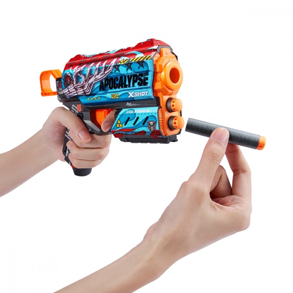 Žaislinis šautuvas x-shot skins flux su priedais zuru, 36516g