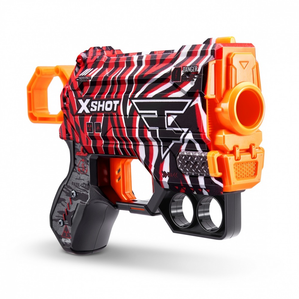 Putplasčio šovinių paleidimo įrenginys x-shot blaster skins menace faze blind zuru, 1 vnt, 5 d.