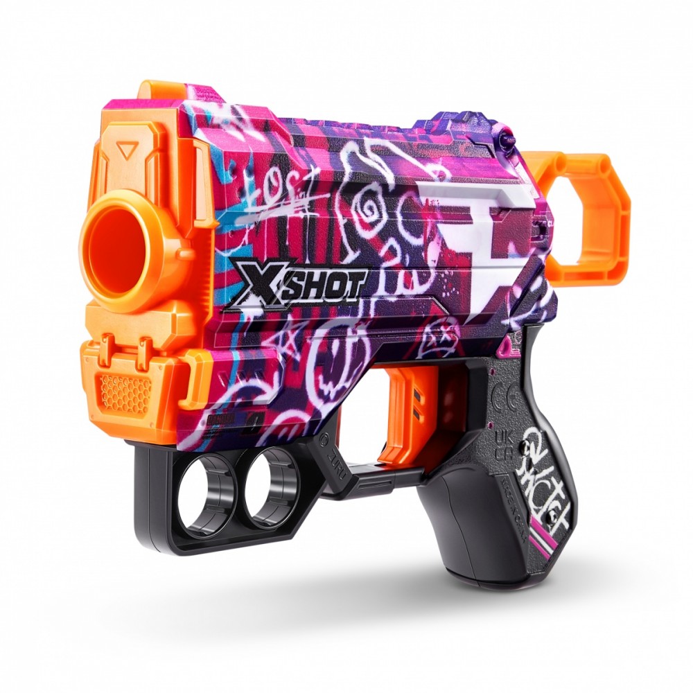 Putplasčio šovinių paleidimo įrenginys x-shot blaster skins menace faze blind zuru, 1 vnt, 5 d.