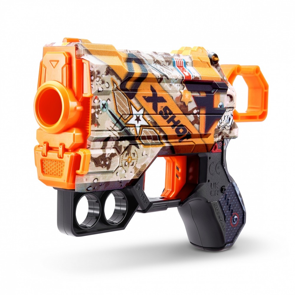Putplasčio šovinių paleidimo įrenginys x-shot blaster skins menace faze blind zuru, 1 vnt, 5 d.