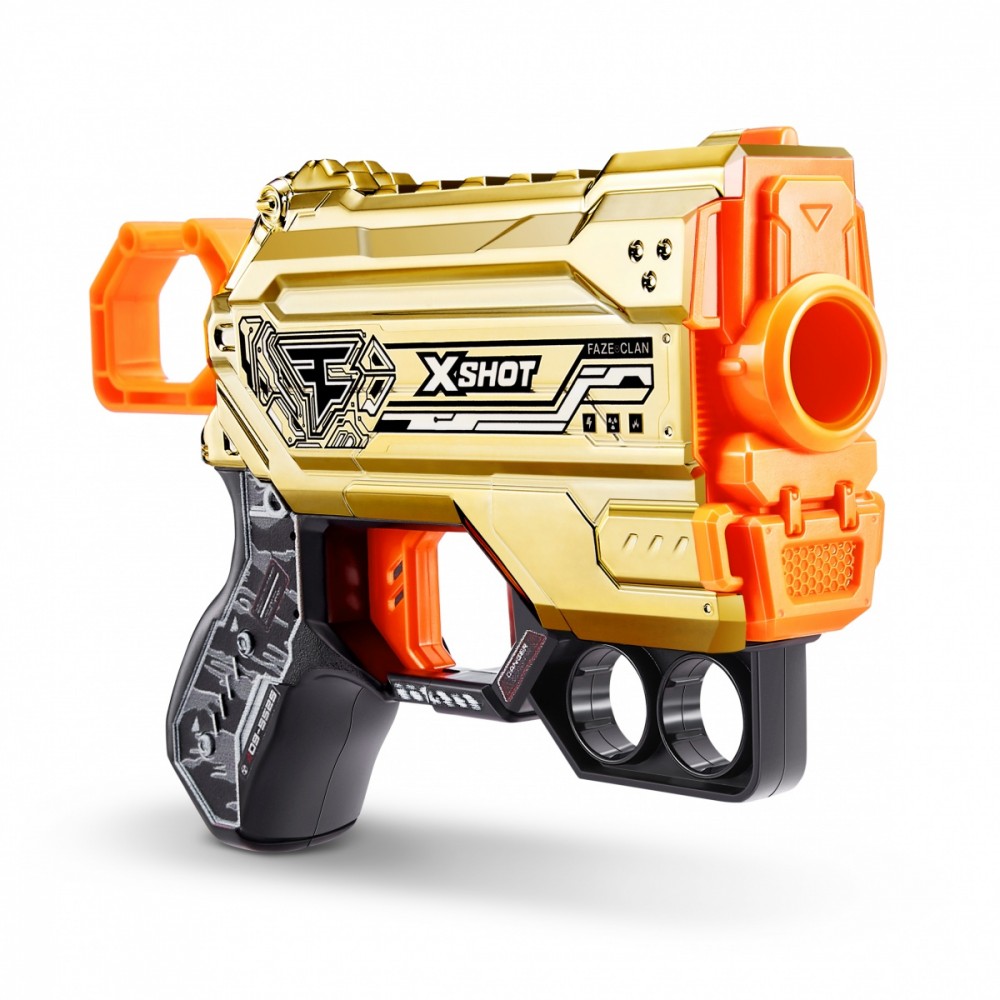 Putplasčio šovinių paleidimo įrenginys x-shot blaster skins menace faze blind zuru, 1 vnt, 5 d.