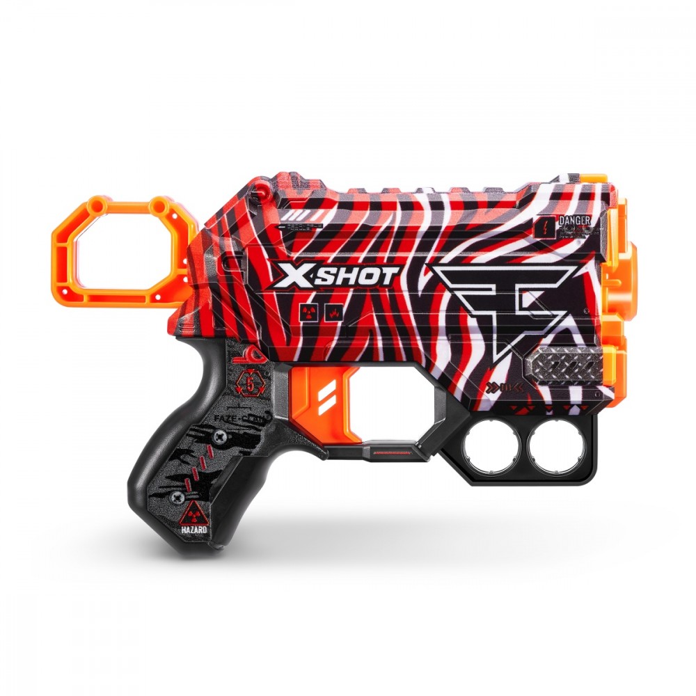 Putplasčio šovinių paleidimo įrenginys x-shot blaster skins menace faze blind zuru, 1 vnt, 5 d.