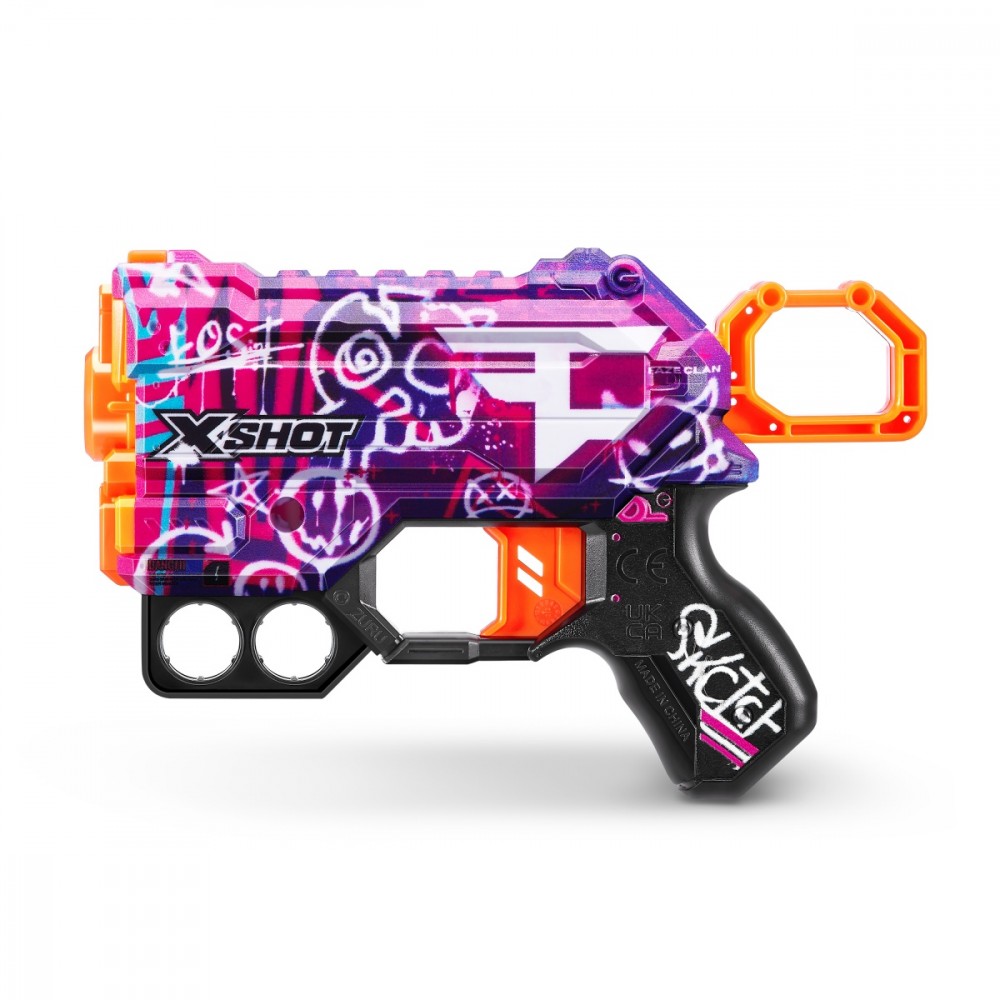 Putplasčio šovinių paleidimo įrenginys x-shot blaster skins menace faze blind zuru, 1 vnt, 5 d.