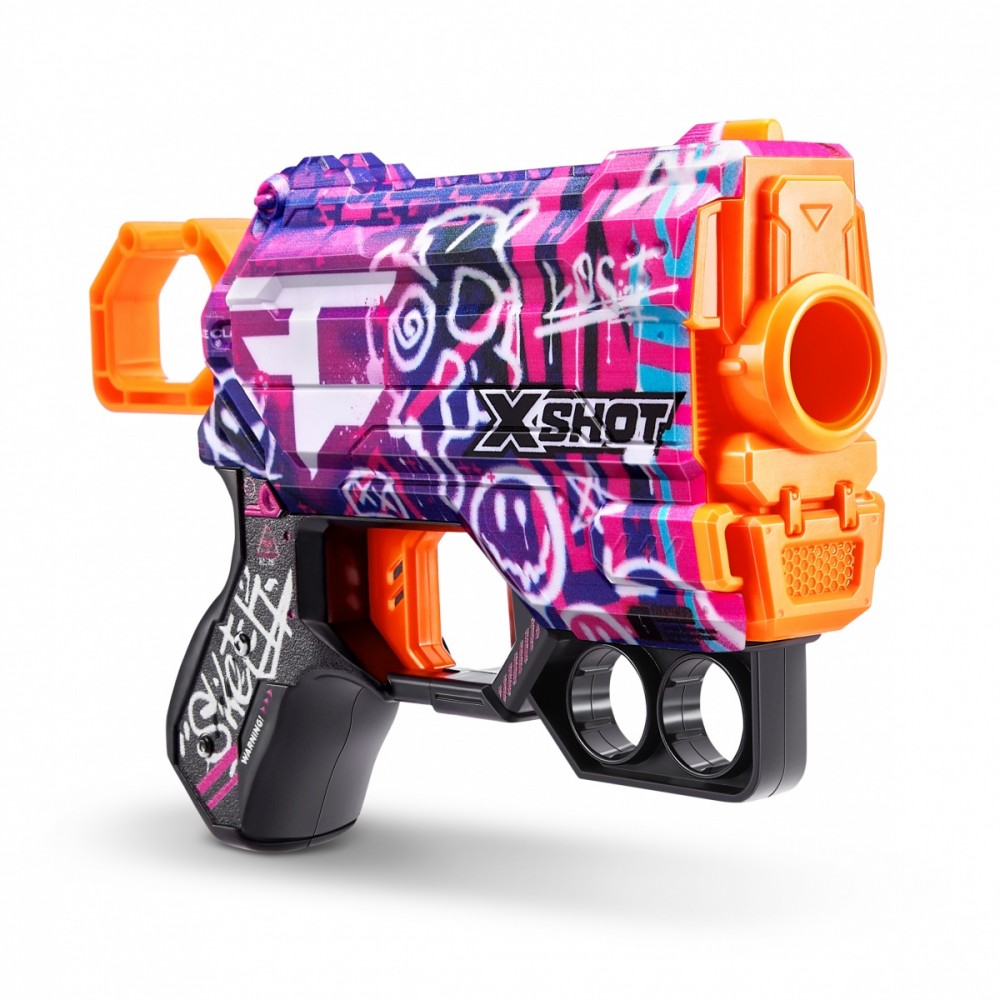 Putplasčio šovinių paleidimo įrenginys x-shot blaster skins menace faze blind zuru, 1 vnt, 5 d.