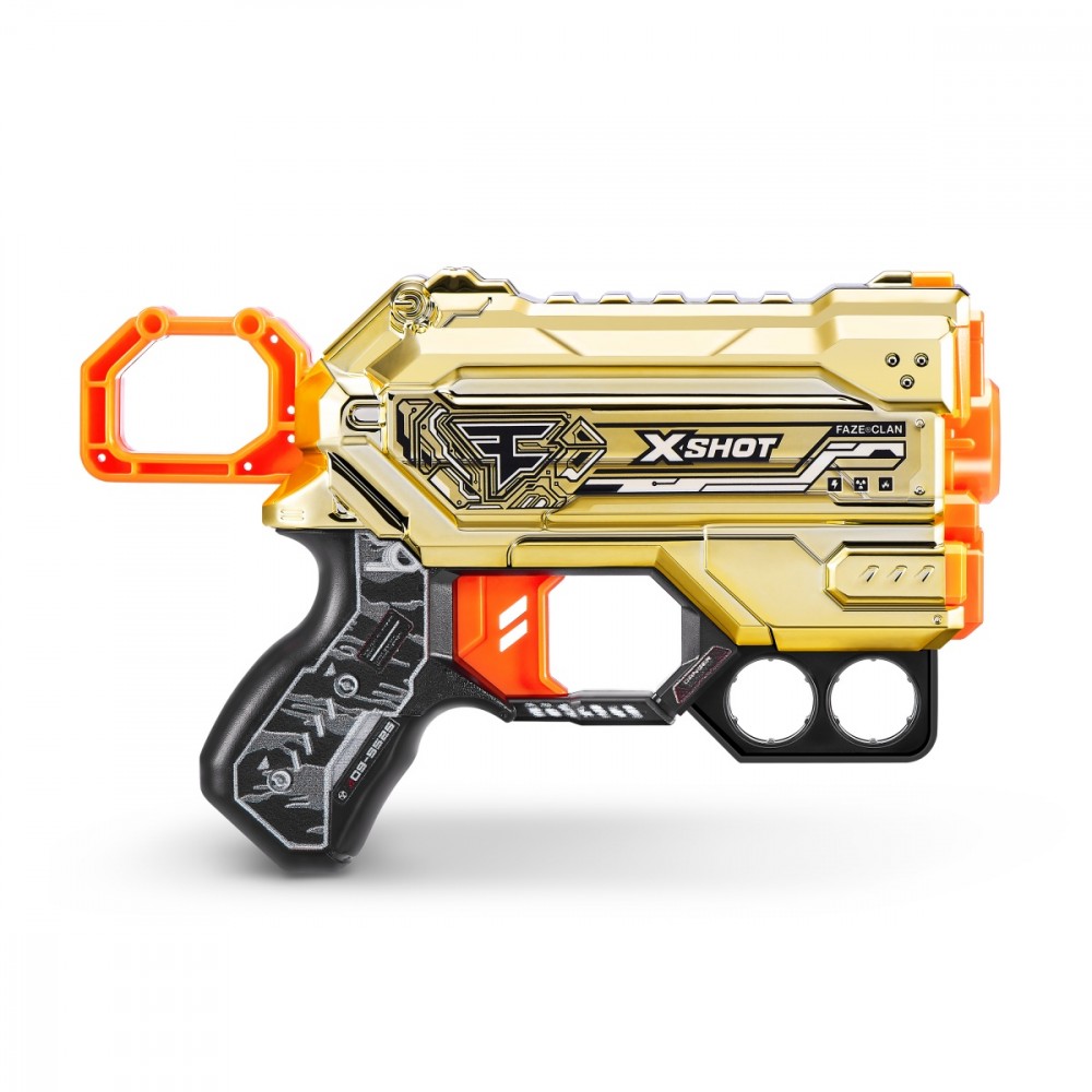 Putplasčio šovinių paleidimo įrenginys x-shot blaster skins menace faze blind zuru, 1 vnt, 5 d.