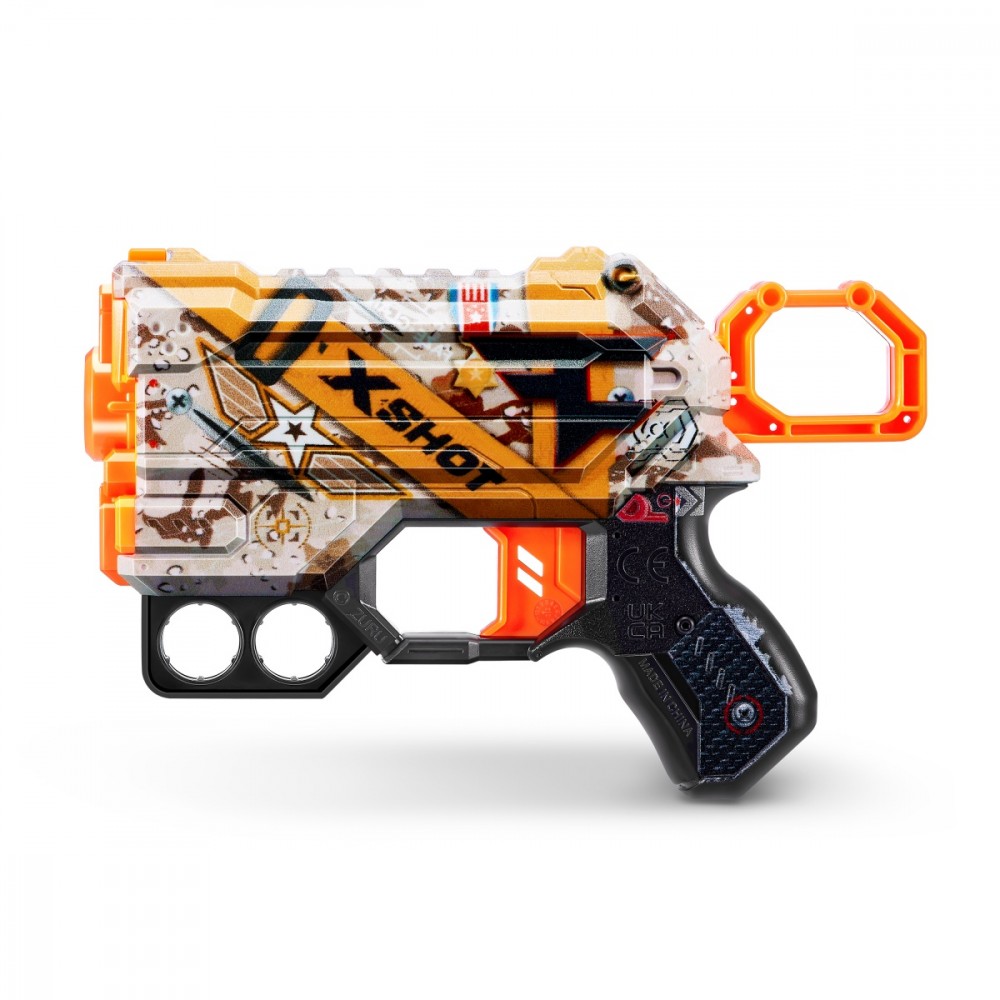 Putplasčio šovinių paleidimo įrenginys x-shot blaster skins menace faze blind zuru, 1 vnt, 5 d.