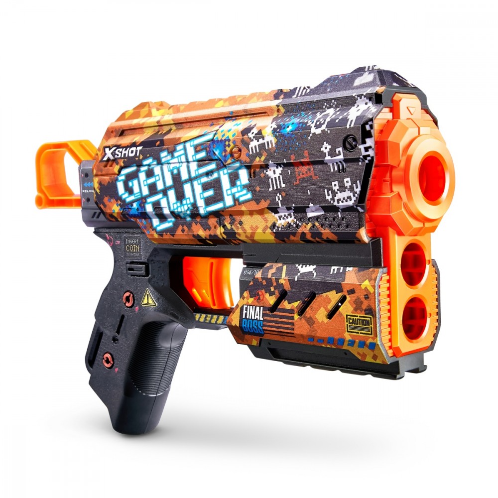 Žaislinis šautuvas x-shot skins flux su priedais zuru, 36516e