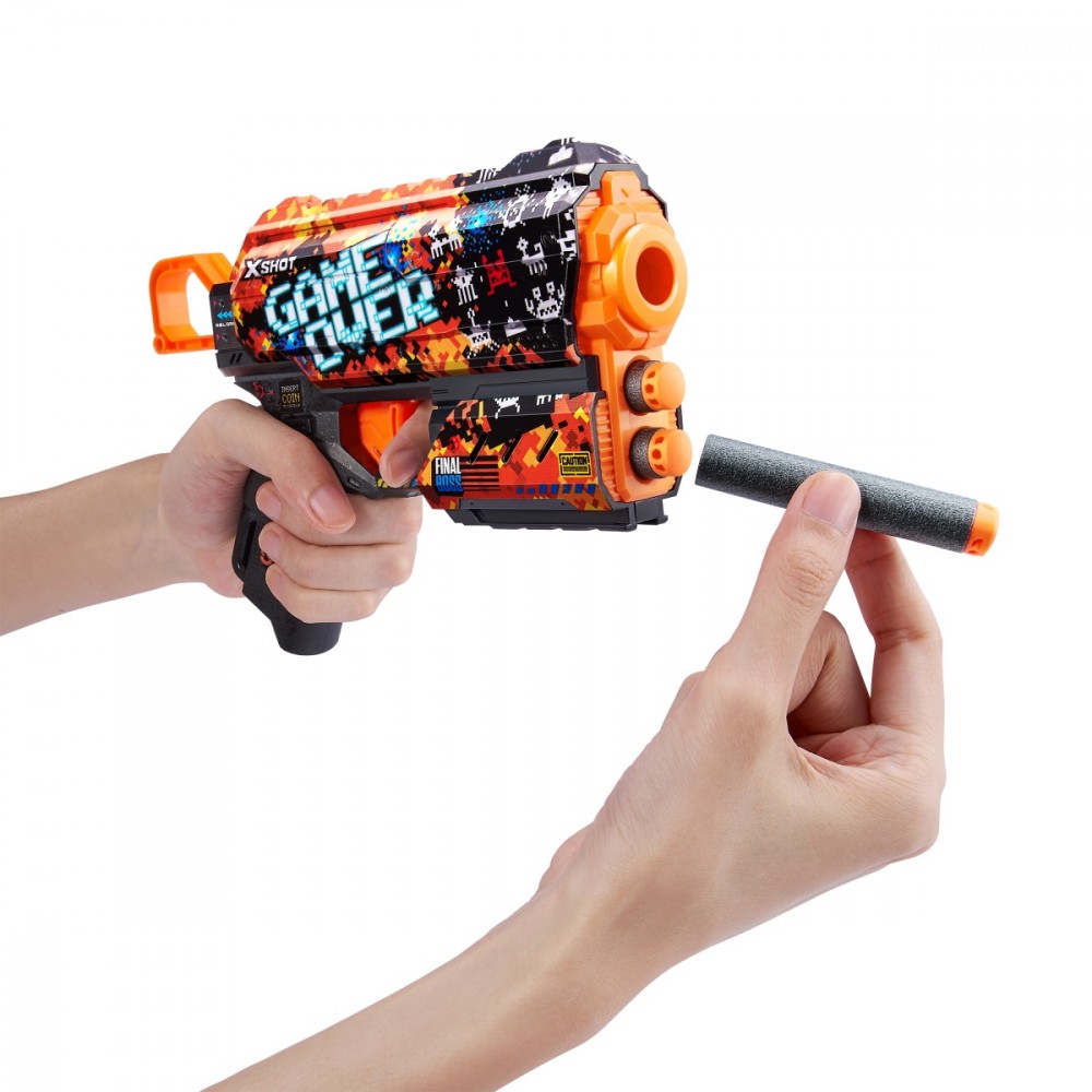 Žaislinis šautuvas x-shot skins flux su priedais zuru, 36516e