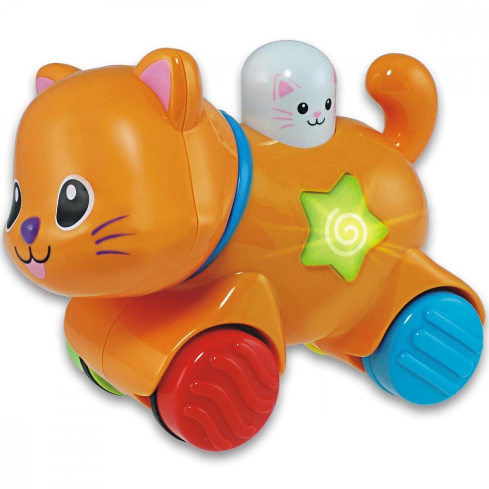 Interaktyvus žaislas smily play press n go kitten