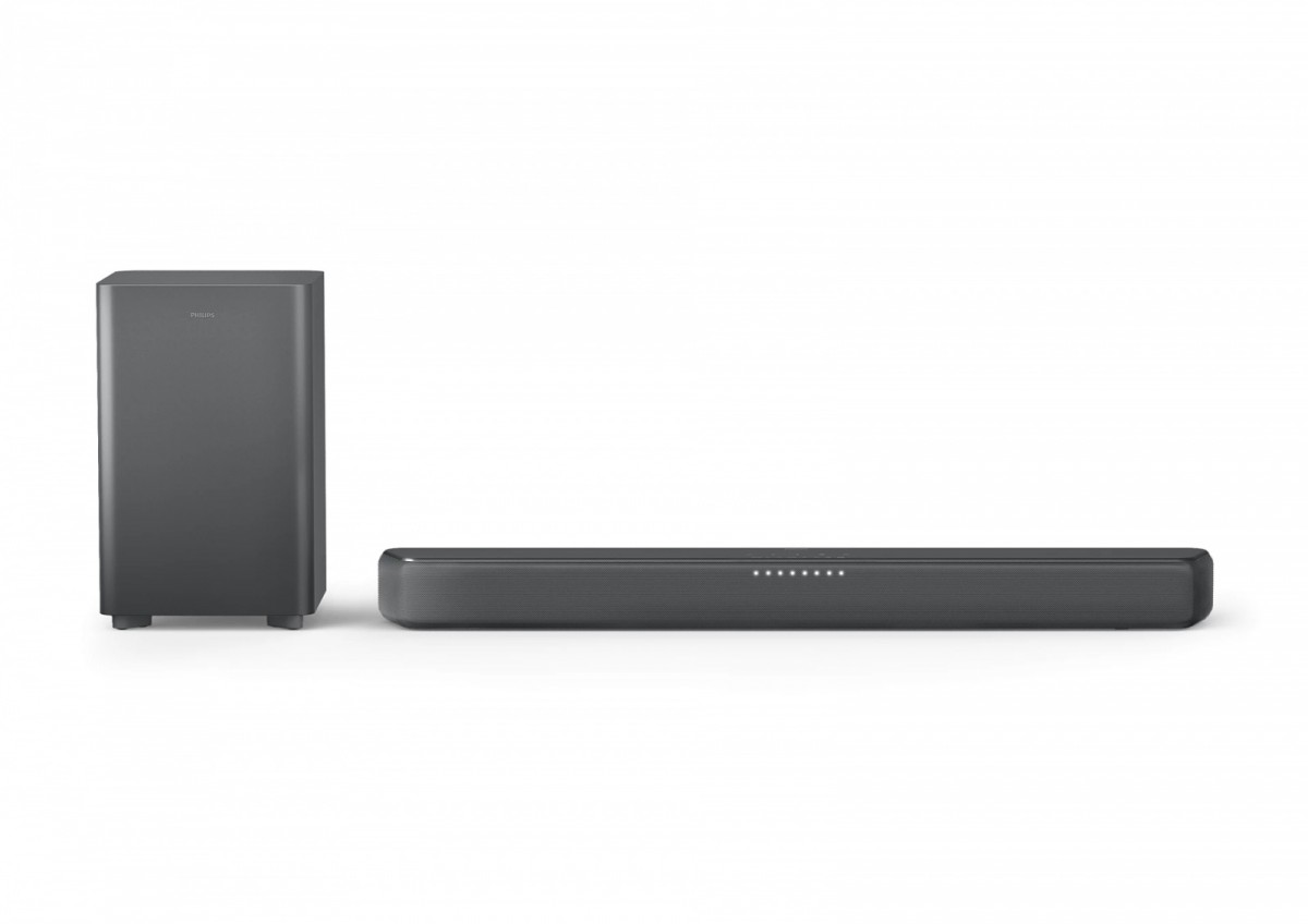 Garso juosta 2.1 - philips - tab5309 - 120 w - belaidis žemų dažnių garsiakalbis - bluetooth - dolby digital
