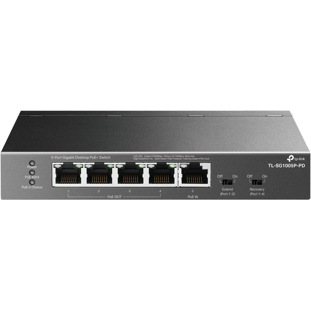Tp-link tl-sg1005p-pd