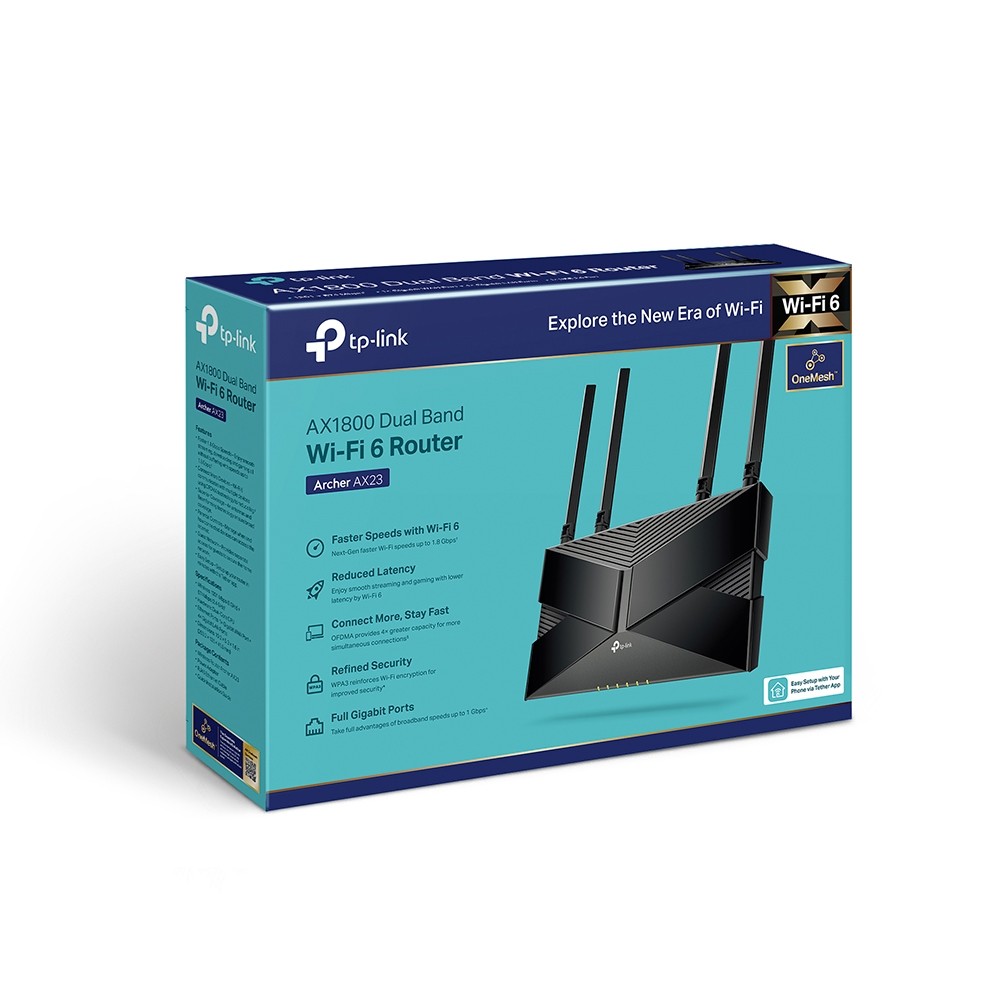 tp-link archer ax23 dviejų dažnių 