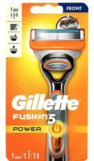 Gillette Fusion5 Power rankena + 1 peiliukas