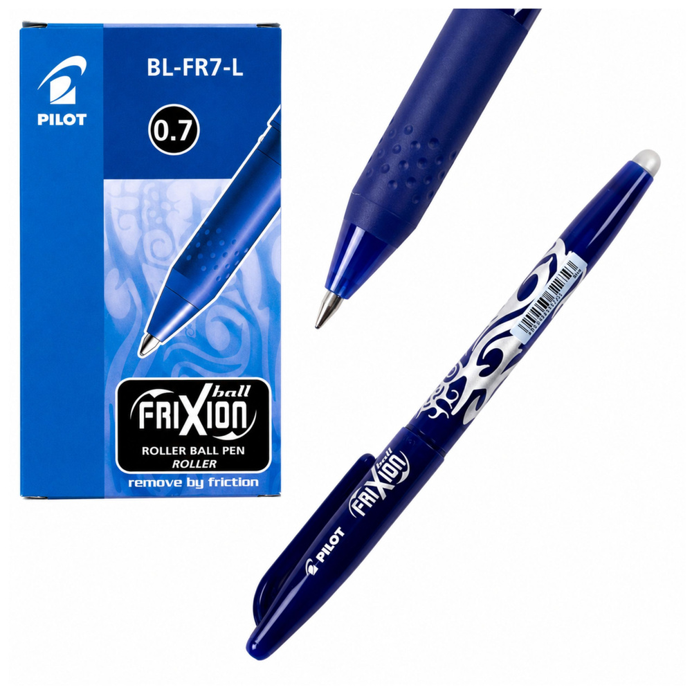 Trinamas gelinis rašiklis „Pilot Frixion Ball 0.7“, mėlynas