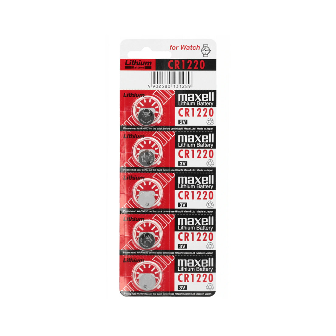Akumuliatorius Pakuotėje 10 maxell baterijų, skirtų OTECH 4902580131289