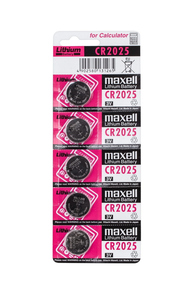 Akumuliatorius Pakuotėje 5 maxell akumuliatoriai, skirti OTECH 4902580131265