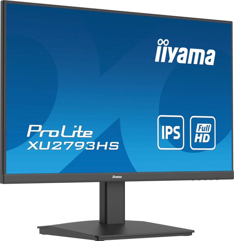 Monitorius ekranas iiyama 27'' ultra plonas ips skydelis 16:9 1ms 100hz 250cd/m² 1920x1080 1xhdmi 1xdisplayport garsiakalbiai 2 x 2w + ausinės tco