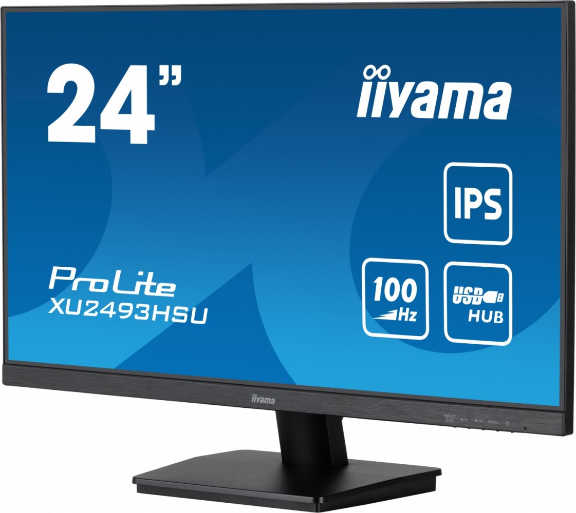 Monitorius iiyama prolite xu2493hsu-b7 - led monitor - full hd (1080p) - 24