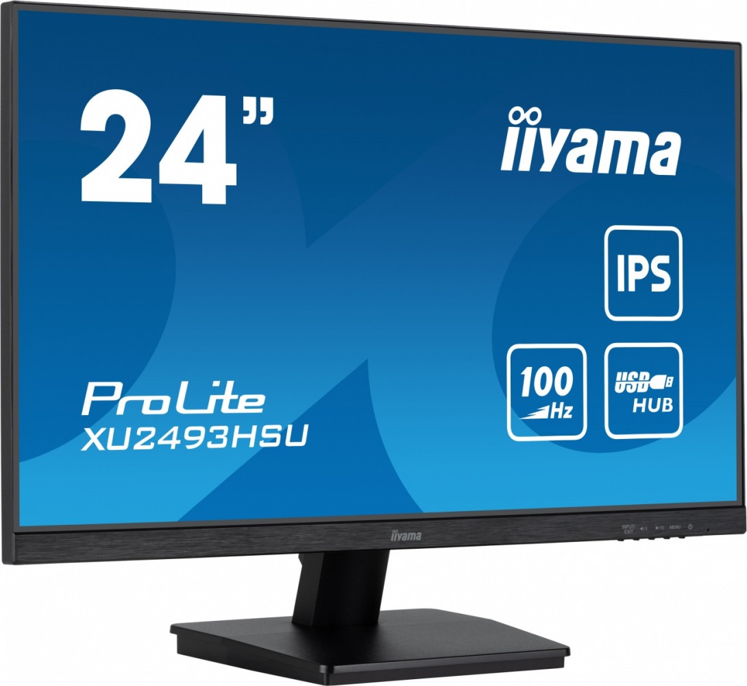 Monitorius iiyama prolite xu2493hsu-b7 - led monitor - full hd (1080p) - 24