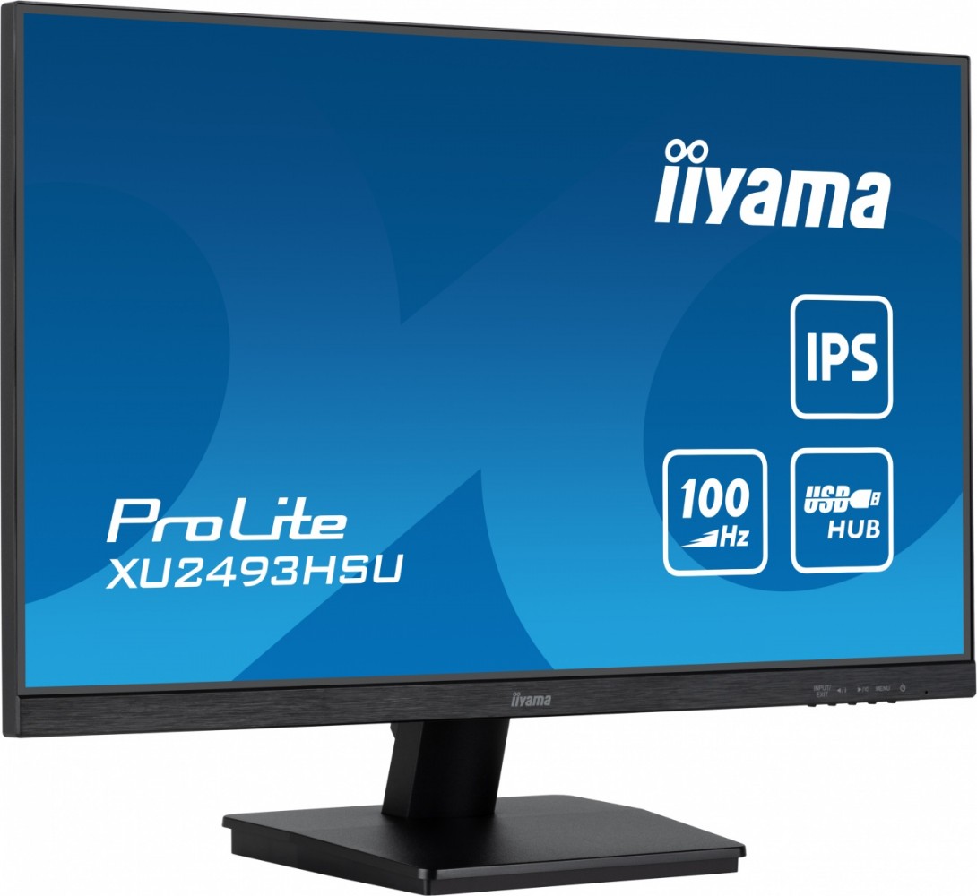 Monitorius iiyama prolite xu2493hsu-b7 - led monitor - full hd (1080p) - 24