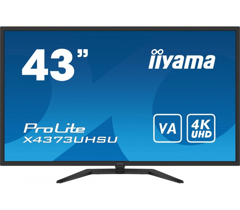Monitorius iiyama x4373uhsu-b1, 43