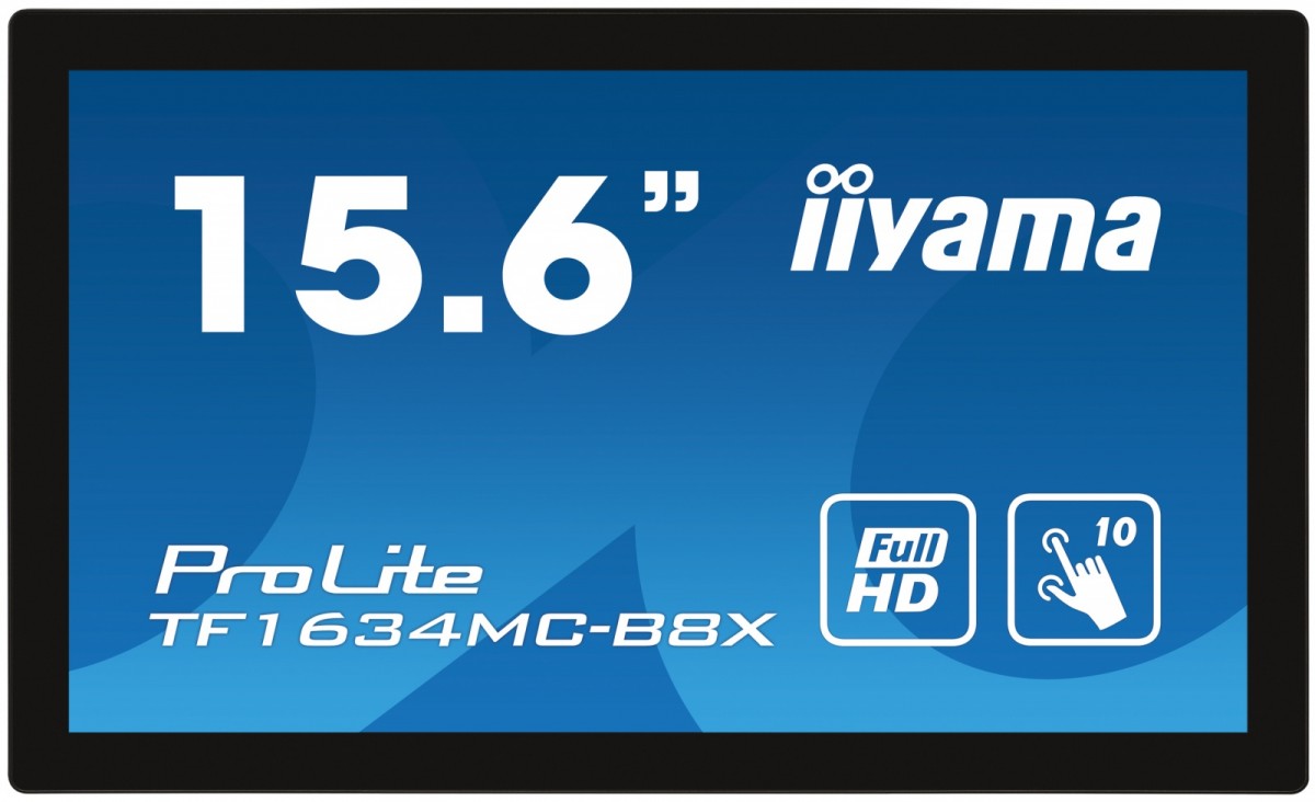 Monitorius monitorius iiyama tf1634mc-b8x, 15.6