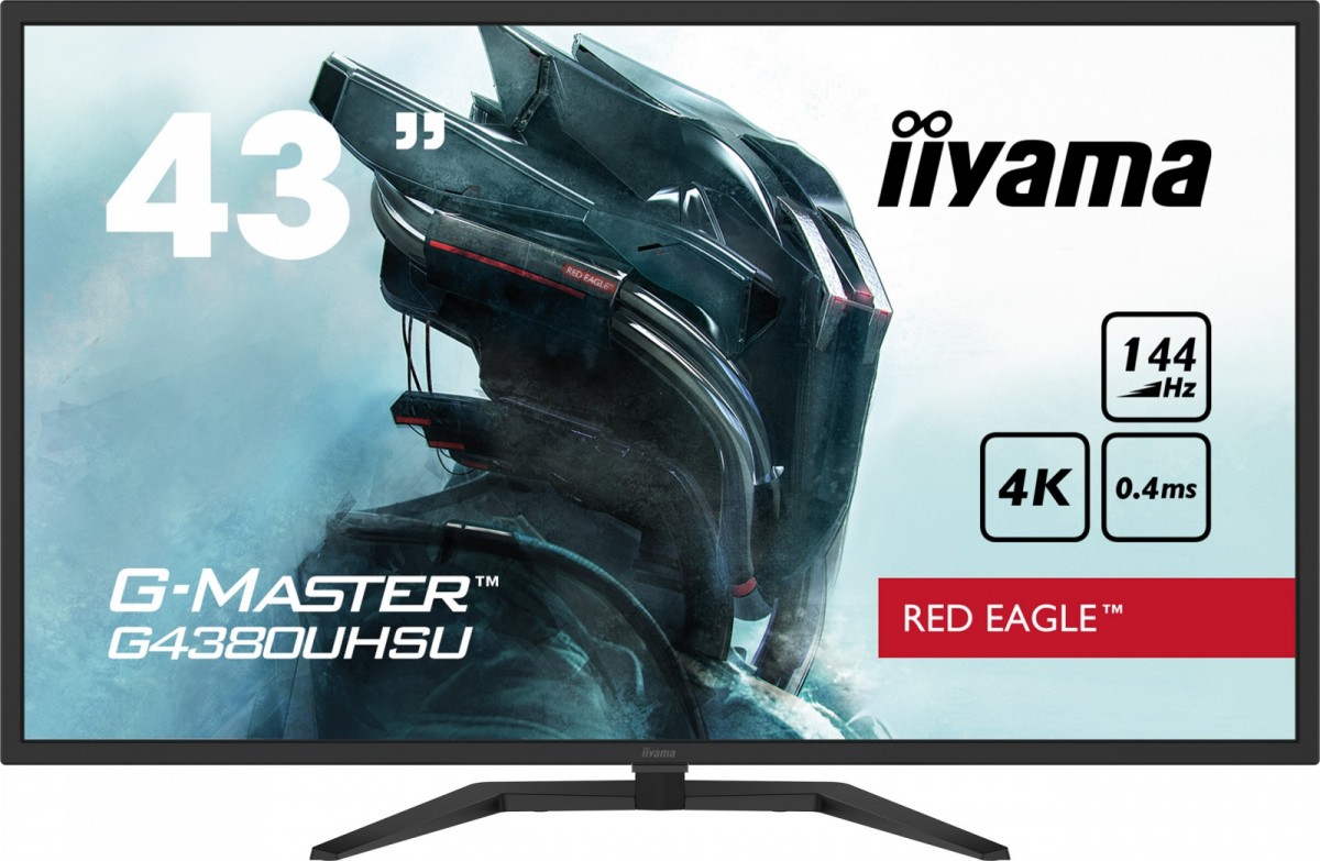 Monitorius iiyama red eagle gaming monitor g-master g4380uhsu-b1 42.5 ", 43