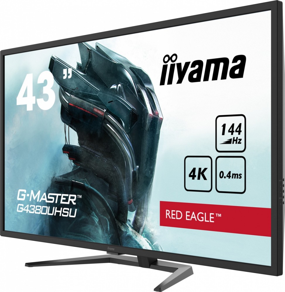 Monitorius iiyama red eagle gaming monitor g-master g4380uhsu-b1 42.5 ", 43