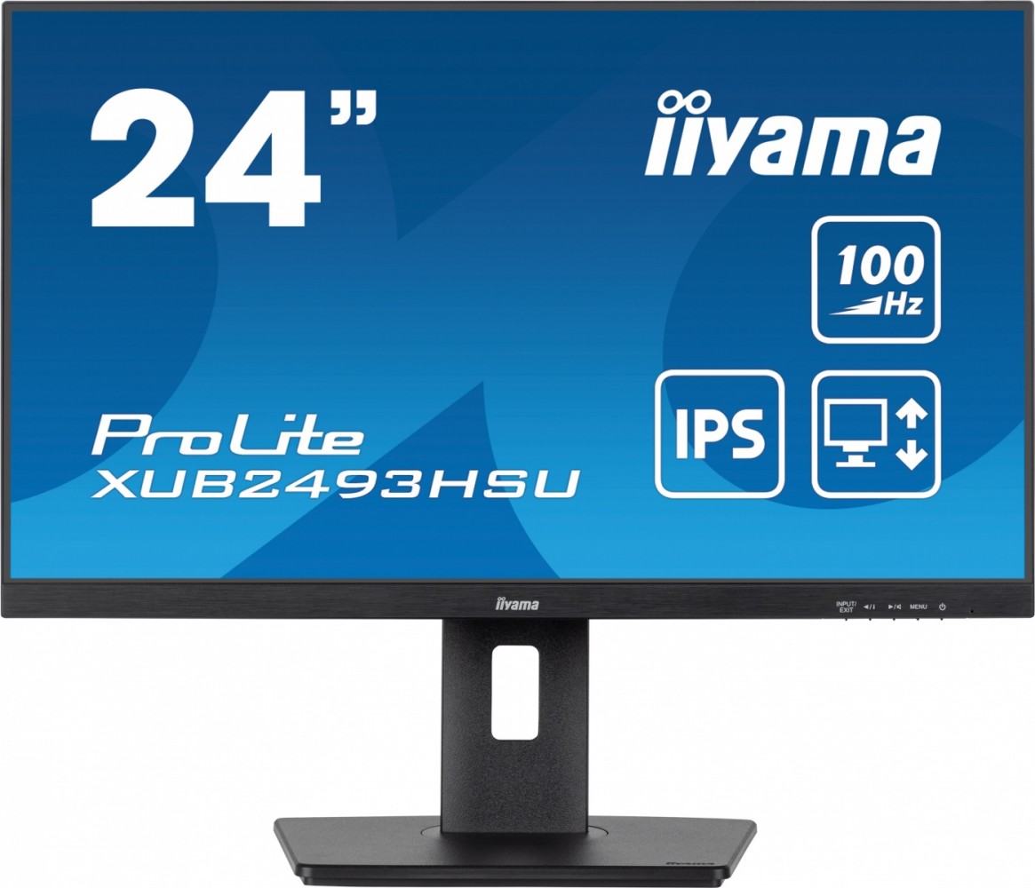 Monitorius led ekranas - iiyama - prolite xub2493hsu-b7 - 24