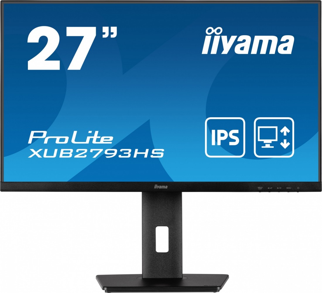 Monitorius led ekranas - iiyama - prolite xub2793hs-b7 - 27