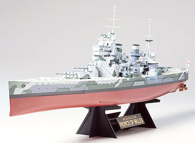 Tamiya - british battleship prince of wales, 1/350, 78011