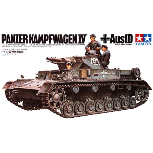 Tamiya - german pz.kpfw. iv ausf.d, 1/35, 35096