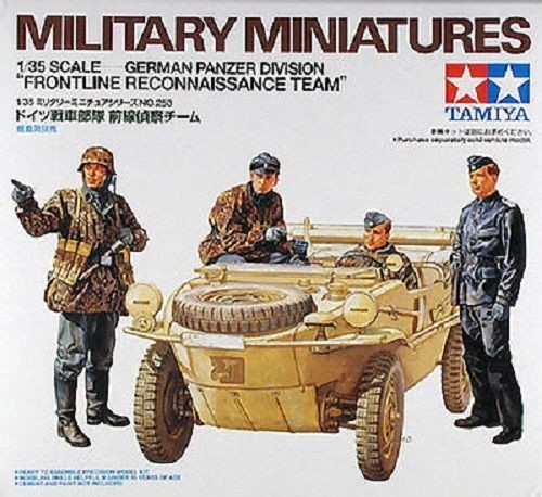 Tamiya - German Panzer Divison Front Line Reconnaissance Team, 1/35, 35253
