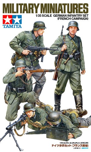 Tamiya - german infantry set (french campaign), 1/35, 35293