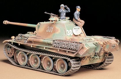 Tamiya - german panther type g late version, 1/35, 35176