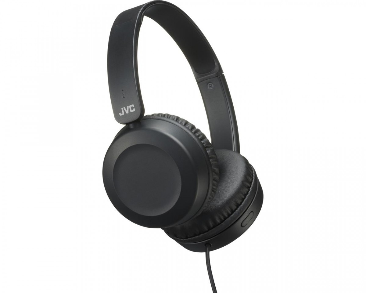 Jvc has-31 be laidinės ausinės į ausis su nuotolinio valdymo pultu ir mikrofonu juodos spalvos