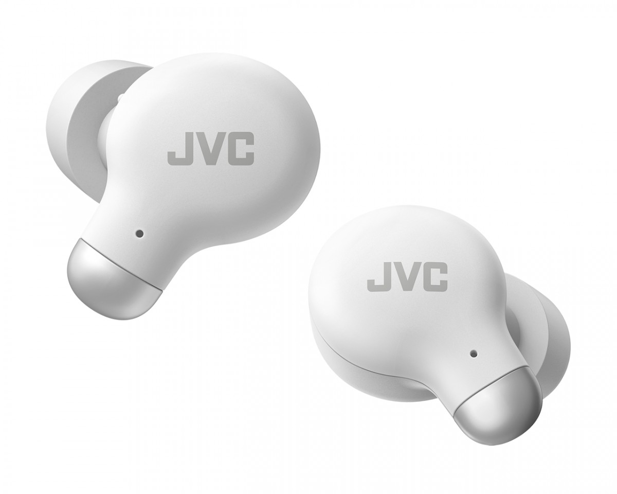 Jvc, ha-a25tw-ne, baltos sp. dinaminės ausinės