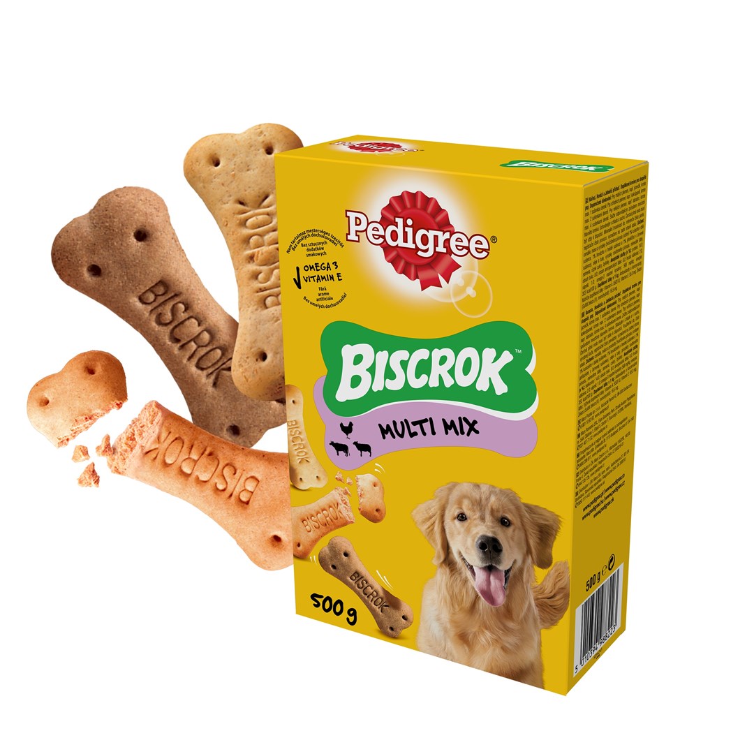 Pedigree Skanėstai Šunims Multi Biscrok, 500 G