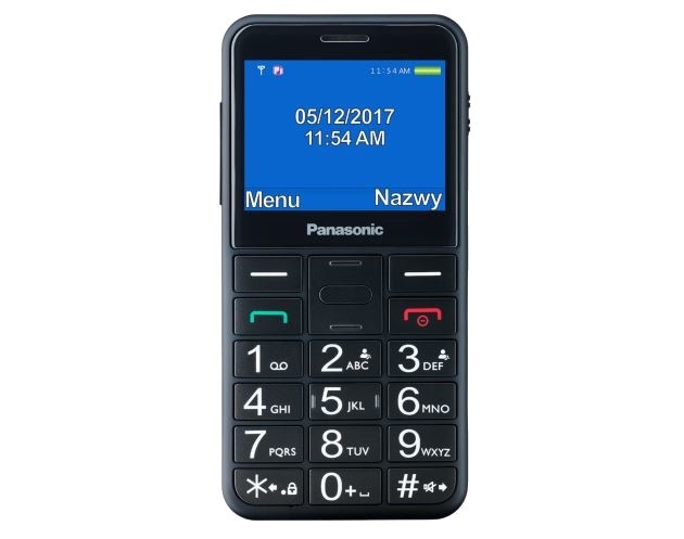 Telefonas panasonic kx-tu155exbn black