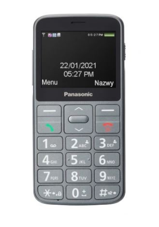 Telefonas panasonic kx-tu160exg gray