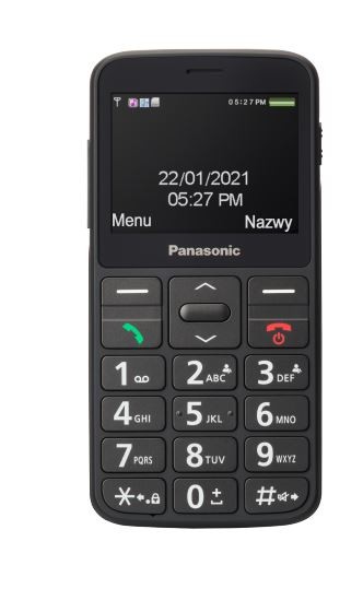Telefonas panasonic kx-tu160exb black