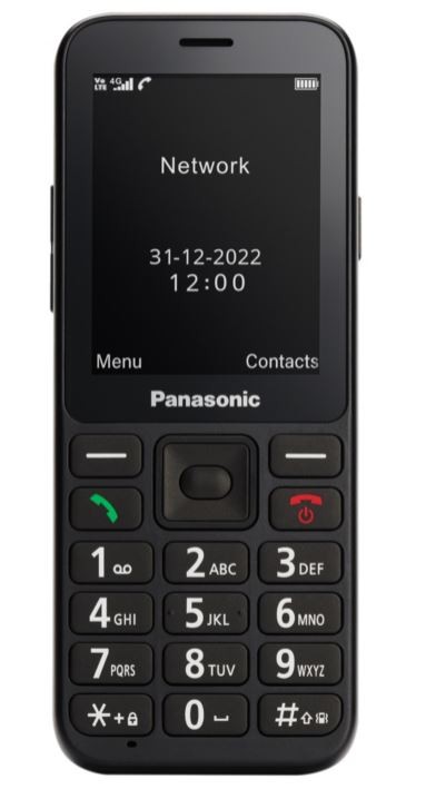 Telefonas panasonic kx-tu250exb black