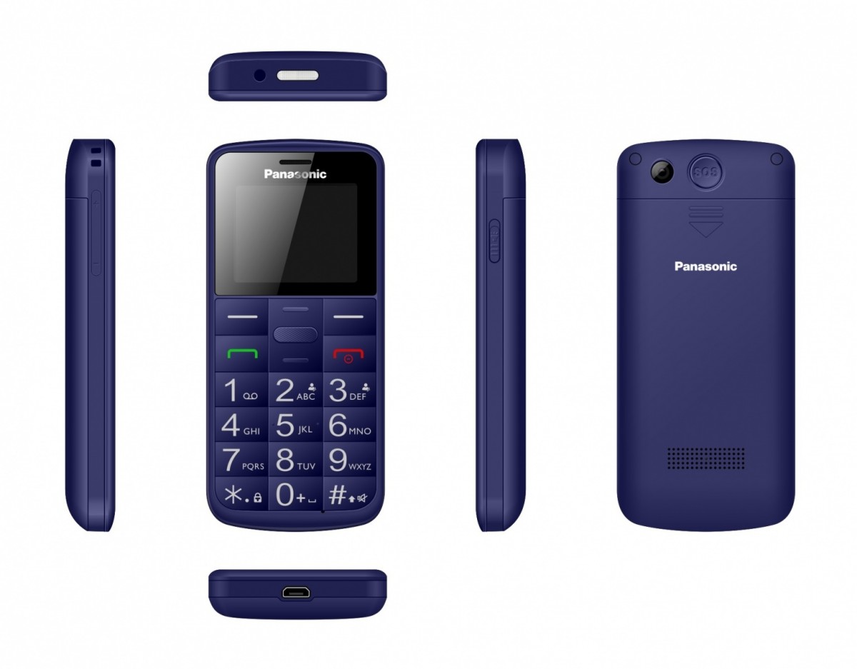Telefonas panasonic kx-tu110exc blue