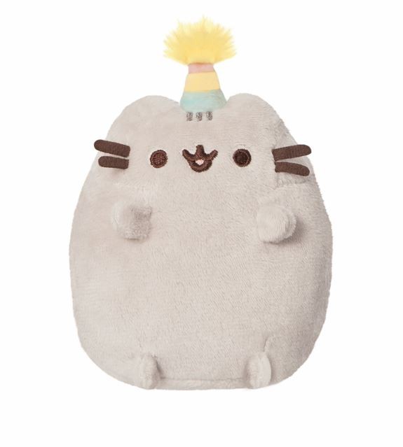 Pliušinis žaislas, įvairių spalvų pusheen, 14 cm.